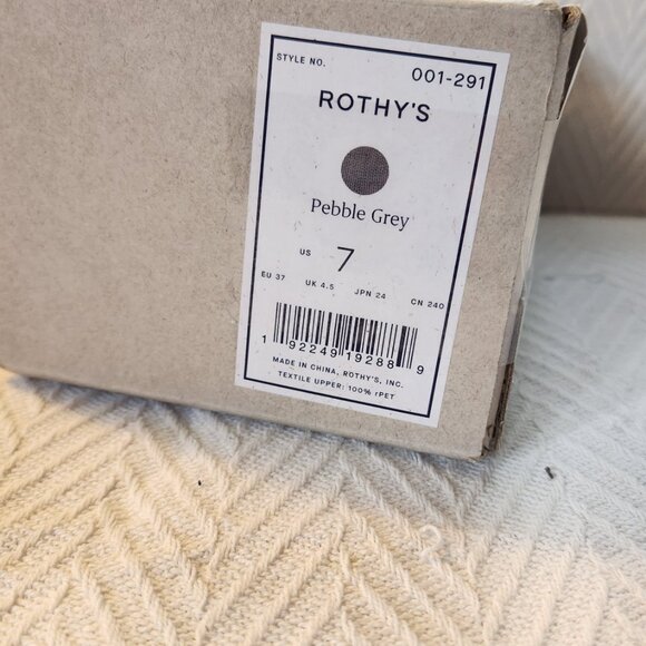 Rothy’s The Flat, Pebble Grey 7 (NIB, RETIRED COLOR) - Picture 11 of 11